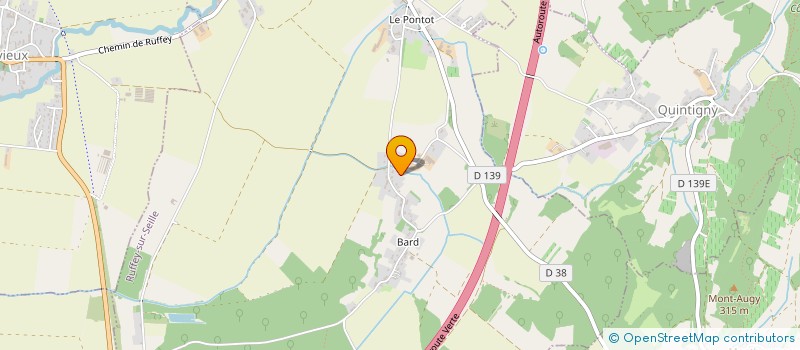 localisation de l'entreprise OPENINVEST  RUFFEY-SUR-SEILLE