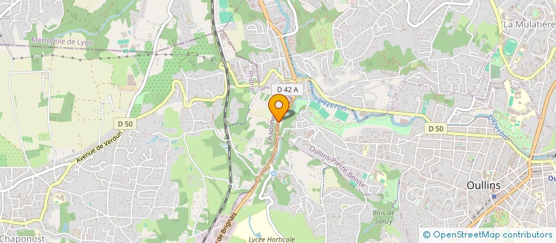 localisation de l'entreprise OPENLOC  CHAPONOST