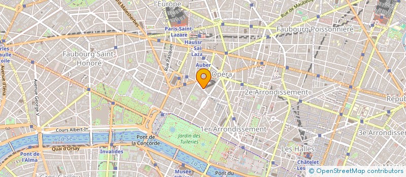 localisation de l'entreprise OPENMIND KFE PARIS OPERA  PARIS