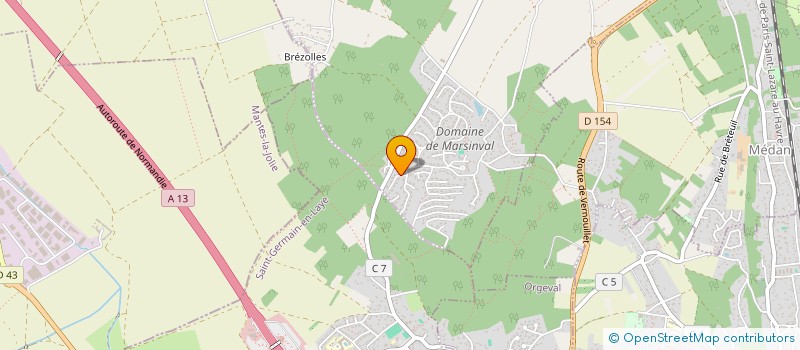 localisation de l'entreprise OPENORGANIC SCS  VERNOUILLET