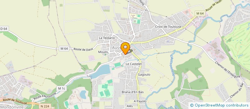 localisation de l'entreprise OPENOW à AUSSONNE