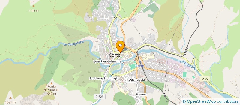 localisation de l'entreprise OPENSPAZIU à CORTE