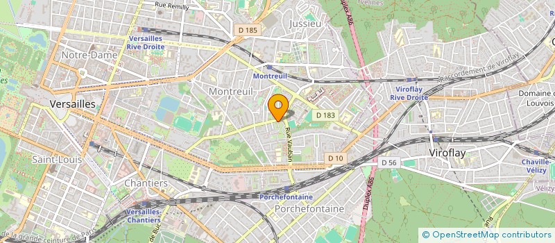 localisation de l'entreprise OPENSWING à VERSAILLES