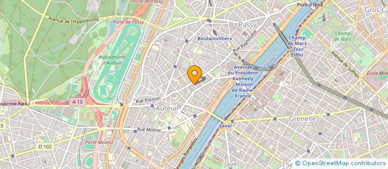 localisation de l'entreprise OPENTHINK  PARIS