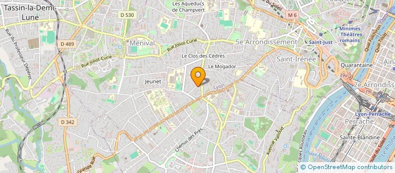 localisation de l'entreprise OPENUP CONSULTING à LYON