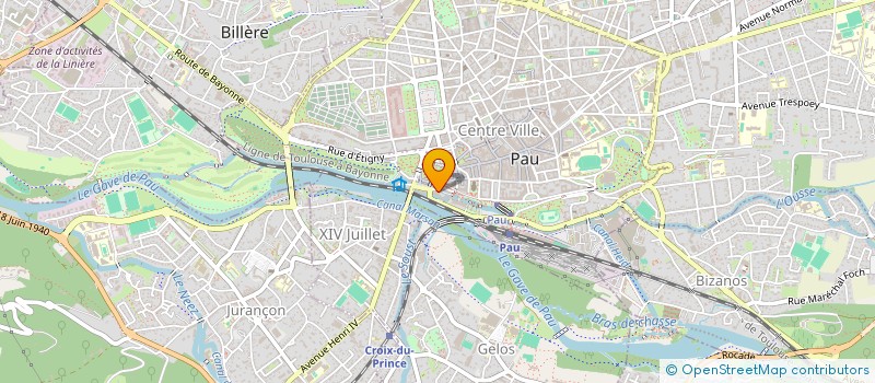 localisation de l'entreprise OPER'A PAU à PAU