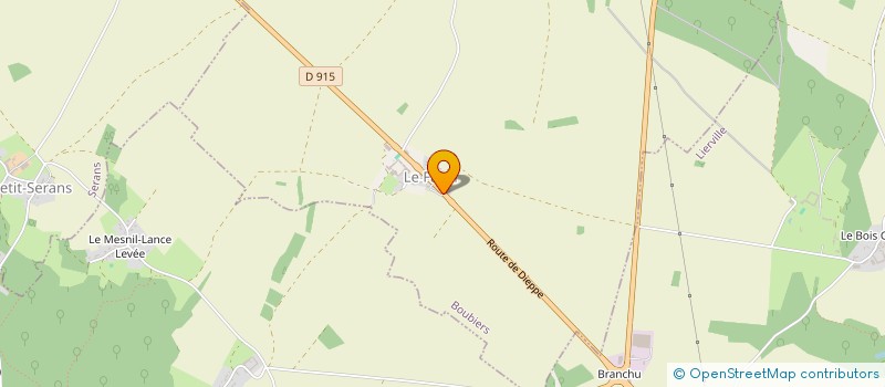 localisation de l'entreprise OPER' EN DIAG  BOUBIERS