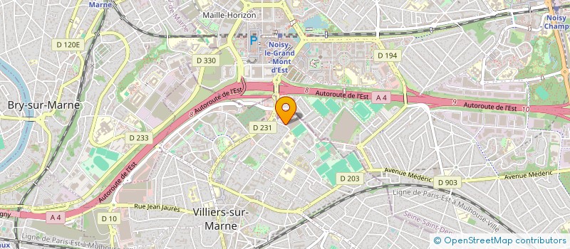 localisation de l'entreprise OPER FRANCE à VILLIERS-SUR-MARNE