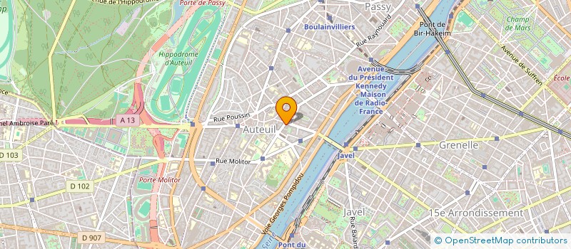 localisation de l'entreprise OPERA 33  PARIS