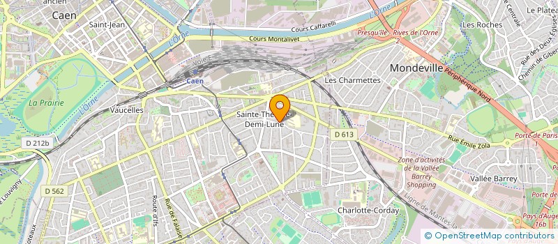 localisation de l'entreprise OPERA à CAEN