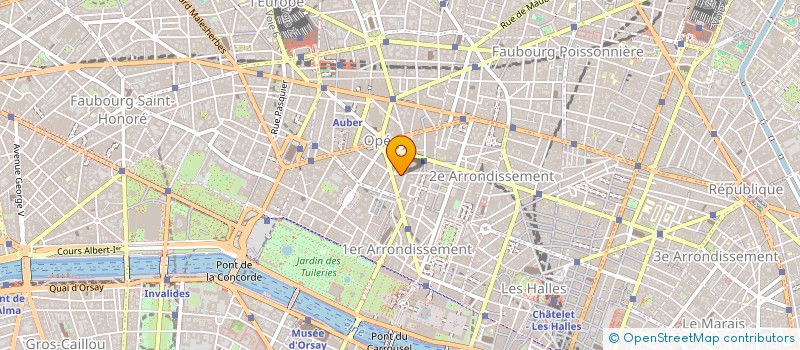 localisation de l'entreprise OPERA  PARIS