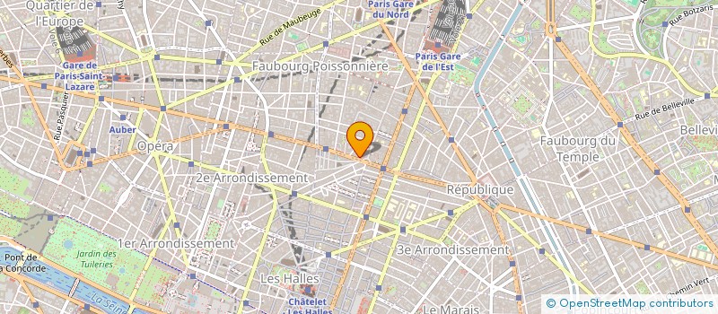 localisation de l'entreprise OPERA  PARIS