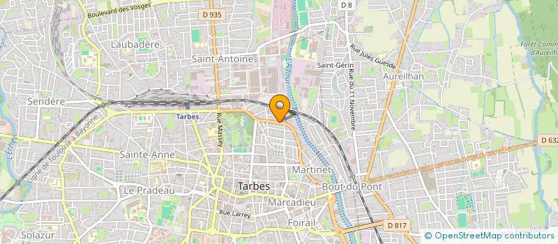 localisation de l'entreprise OPERA  TARBES