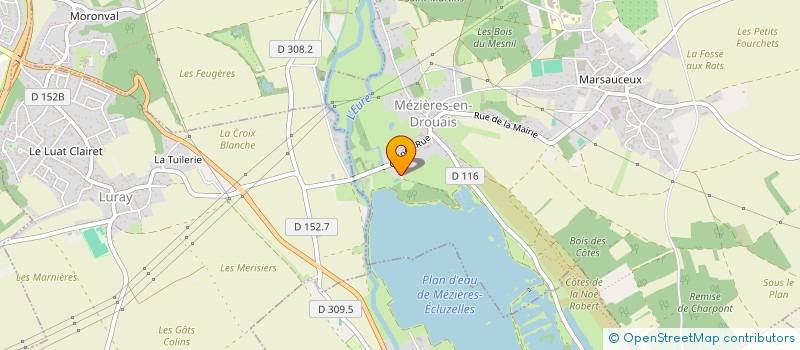 localisation de l'entreprise OPERA à MEZIERES-EN-DROUAIS