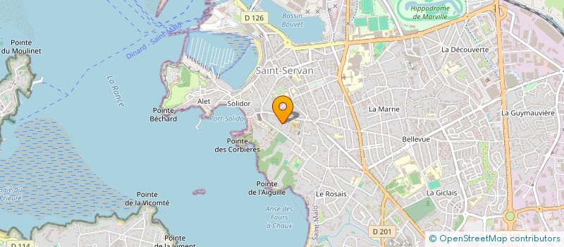 localisation de l'entreprise OPERA  SAINT-MALO