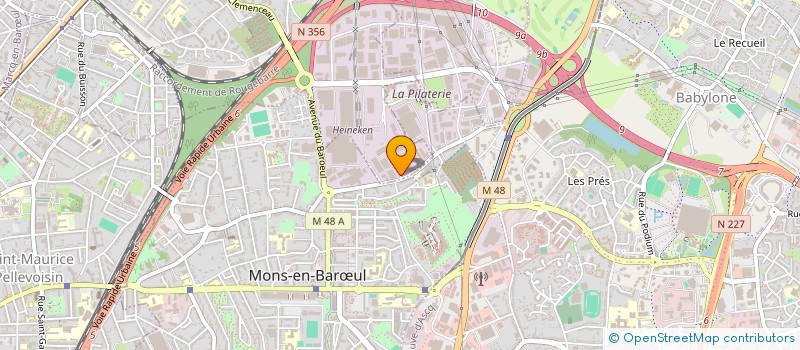 localisation de l'entreprise OPERA à MARCQ-EN-BARŒUL