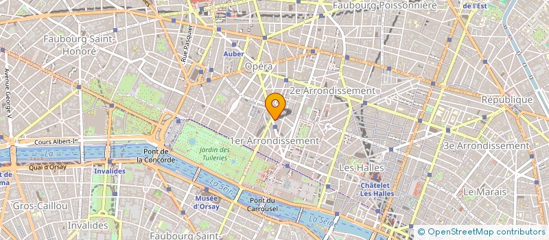 localisation de l'entreprise OPERA 95  PARIS