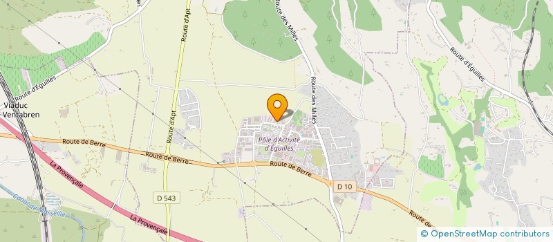 localisation de l'entreprise OPERA  EGUILLES