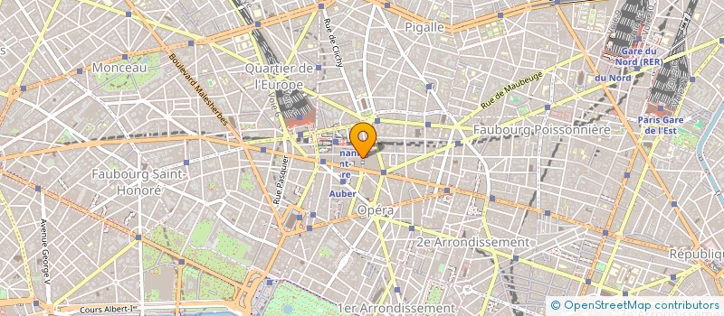 localisation de l'entreprise OPERA AUDIT  PARIS