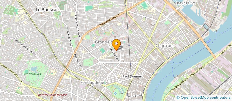 localisation de l'entreprise OPERA CHARTRONS  BORDEAUX