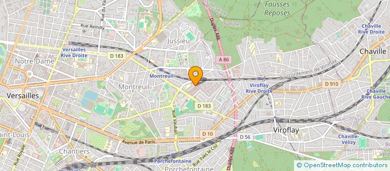 localisation de l'entreprise OPERA DE POCHE à VERSAILLES