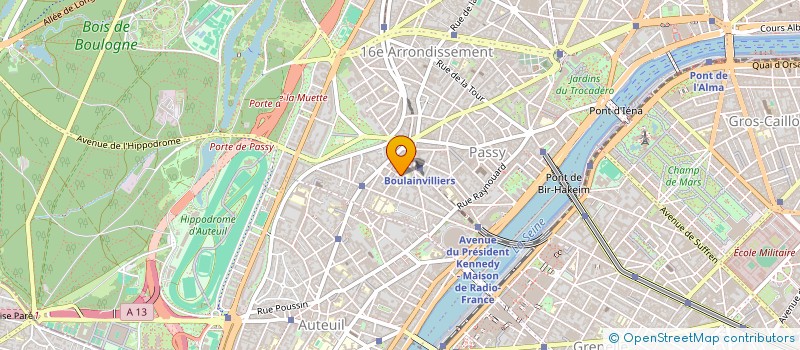 localisation de l'entreprise OPERA DU JOUR  PARIS