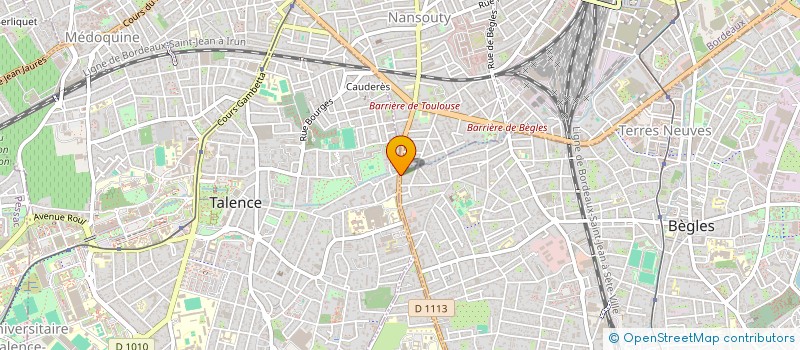 localisation de l'entreprise OPERA EIS à BEGLES