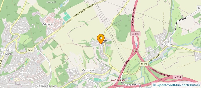 localisation de l'entreprise OPERA FORET  MEY