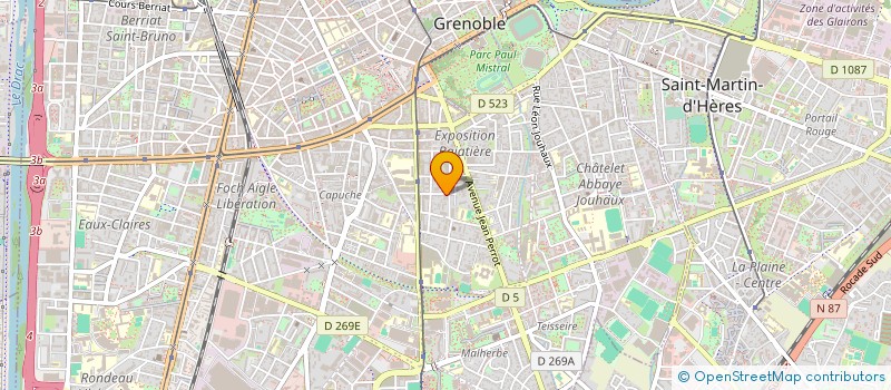 localisation de l'entreprise OPERA GROUPE GRENOBLE à GRENOBLE