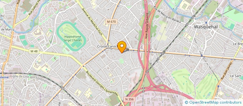 localisation de l'entreprise OPERA INVEST à MARCQ-EN-BARŒUL