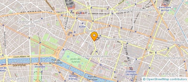 localisation de l'entreprise OPERA INVESTISSEMENT à PARIS