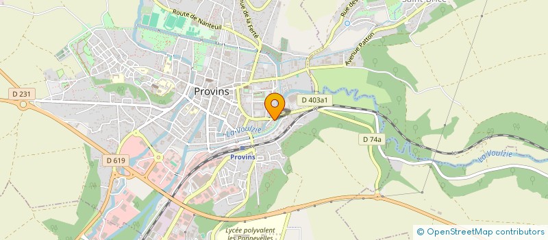 localisation de l'entreprise OPERA INVESTISSEMENTS à PROVINS