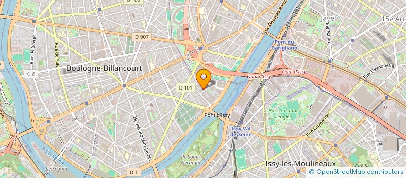 localisation de l'entreprise OPERA JADE à BOULOGNE-BILLANCOURT