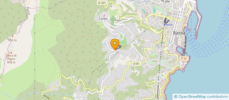 localisation de l'entreprise OPERA LOC à BASTIA