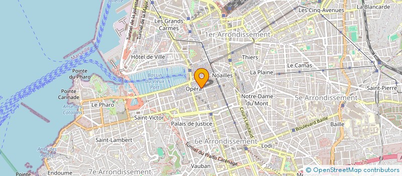 localisation de l'entreprise OPERA MOLIERE à MARSEILLE