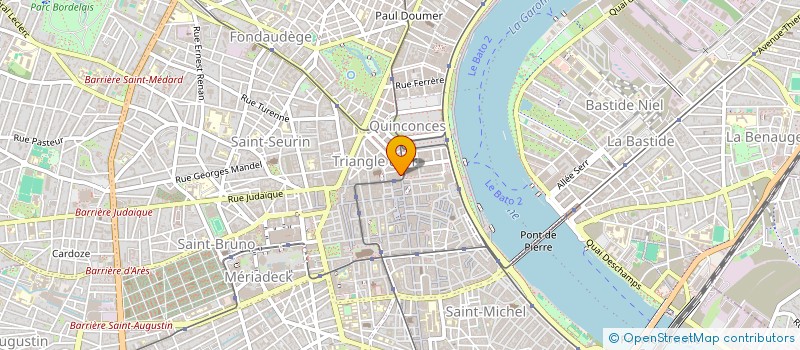 localisation de l'entreprise OPERA NATIONAL DE BORDEAUX  BORDEAUX