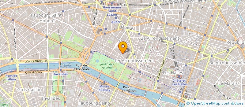 localisation de l'entreprise OPERA OFF à PARIS