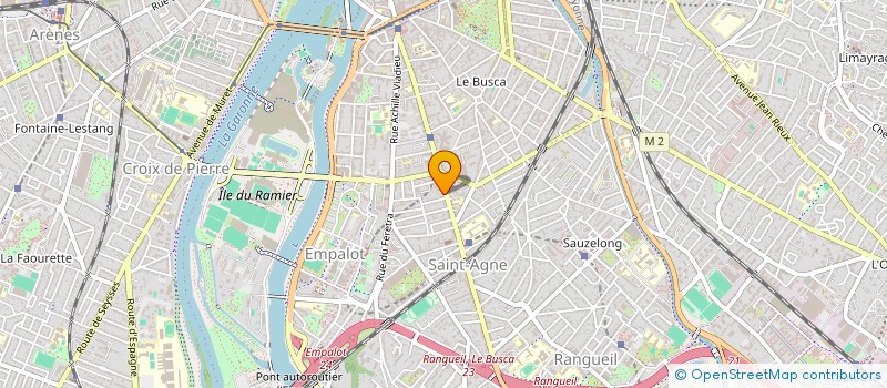 localisation de l'entreprise OPERA OSSIA à TOULOUSE