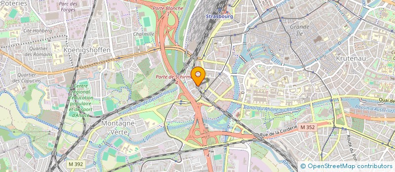 localisation de l'entreprise OPERA PRODUCTION à STRASBOURG