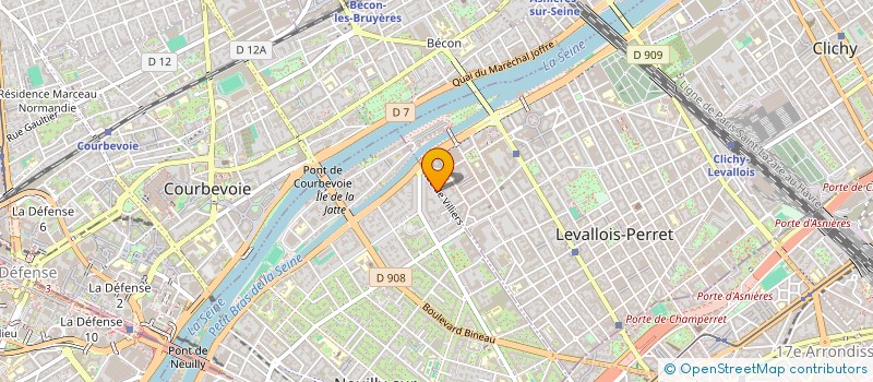 localisation de l'entreprise OPERA SEINE à NEUILLY-SUR-SEINE