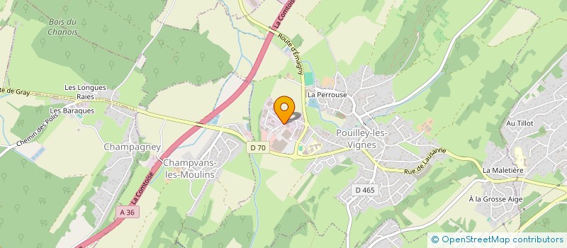 localisation de l'entreprise OPERA SOLUTIONS  POUILLEY-LES-VIGNES