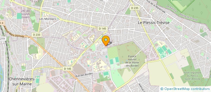 localisation de l'entreprise OPERA VECTOR  CHENNEVIERES-SUR-MARNE