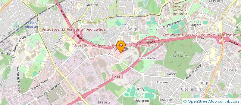 localisation de l'entreprise OPERA VICTOIRE à PESSAC