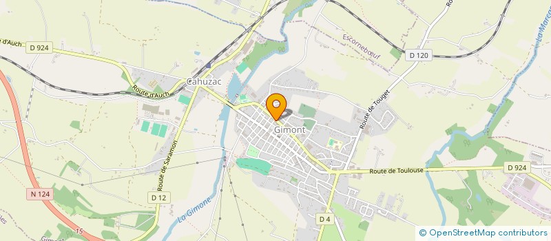 localisation de l'entreprise OPERA VINALIS GIMONT à GIMONT