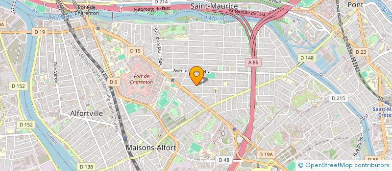 localisation de l'entreprise OPERA13 à MAISONS-ALFORT