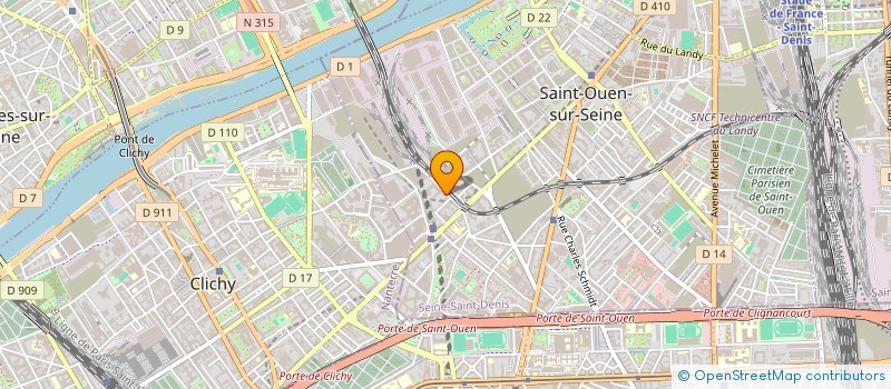 localisation de l'entreprise OPERABYTE à SAINT-OUEN-SUR-SEINE