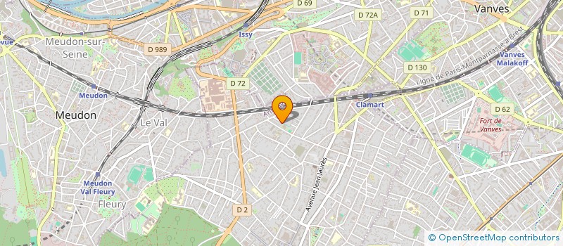 localisation de l'entreprise OPERANCE  CLAMART