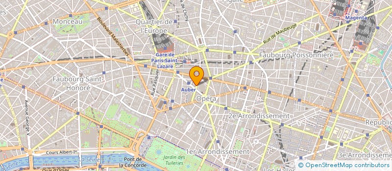 localisation de l'entreprise OPERASCRIBE DISTRIBUTION  PARIS