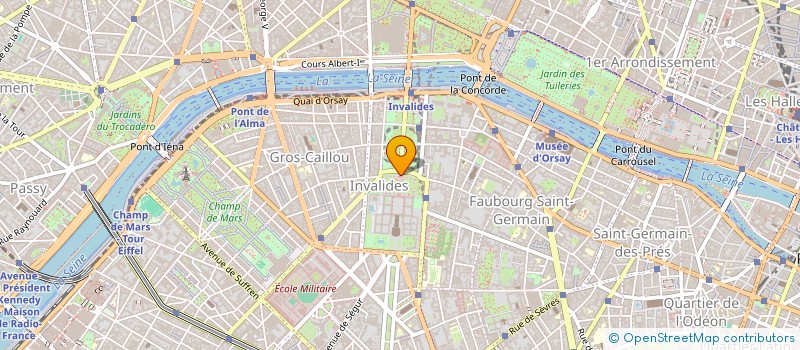 localisation de l'entreprise OPERATEUR DES SYSTEMES D'INFORMATION INTERMINISTERIELS CLASSIFIES à PARIS