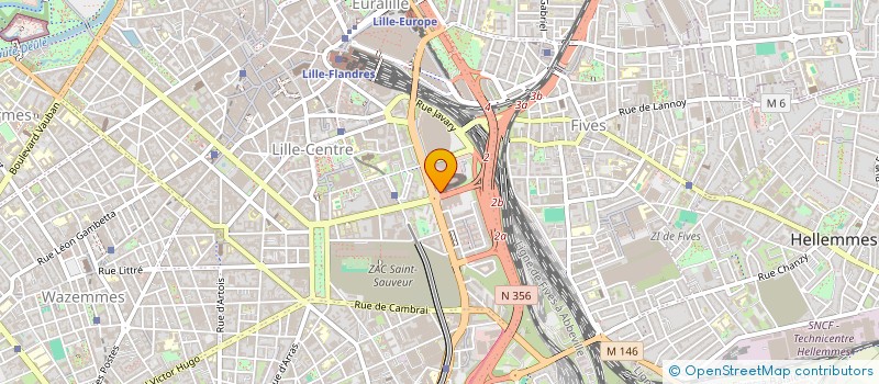 localisation de l'entreprise OPERATEUR REGIONAL DE REHABILITATION ENERGETIQUE DU LOGEMENT  LILLE